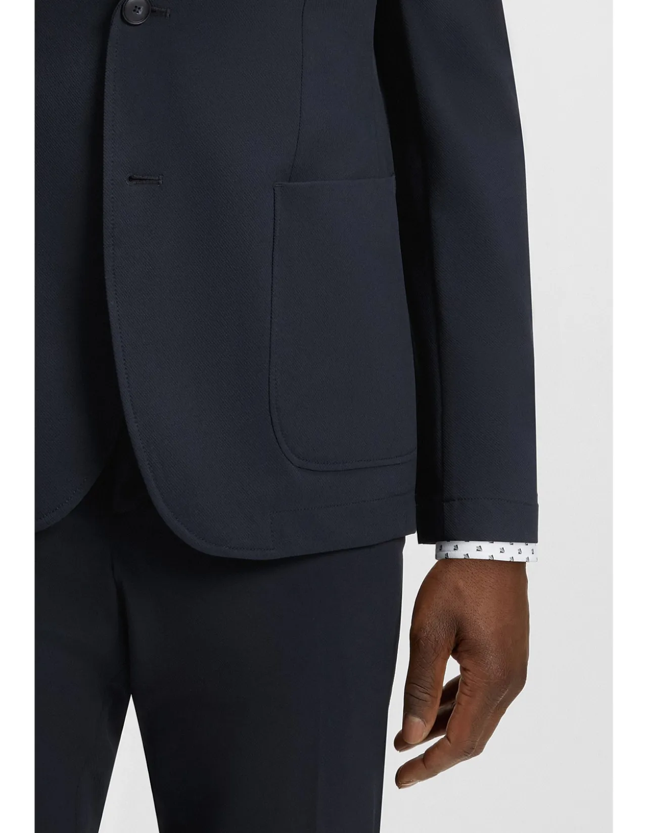 Hanry Packable Slim-fit Jacket in Water-repellent Stretch Fabric