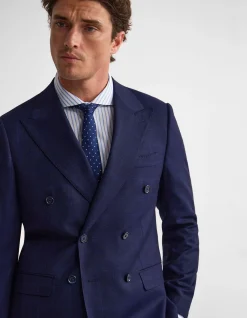 HARDY DOUBLE BREAST PINSTRIPE JCKT