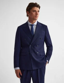 HARDY DOUBLE BREAST PINSTRIPE JCKT