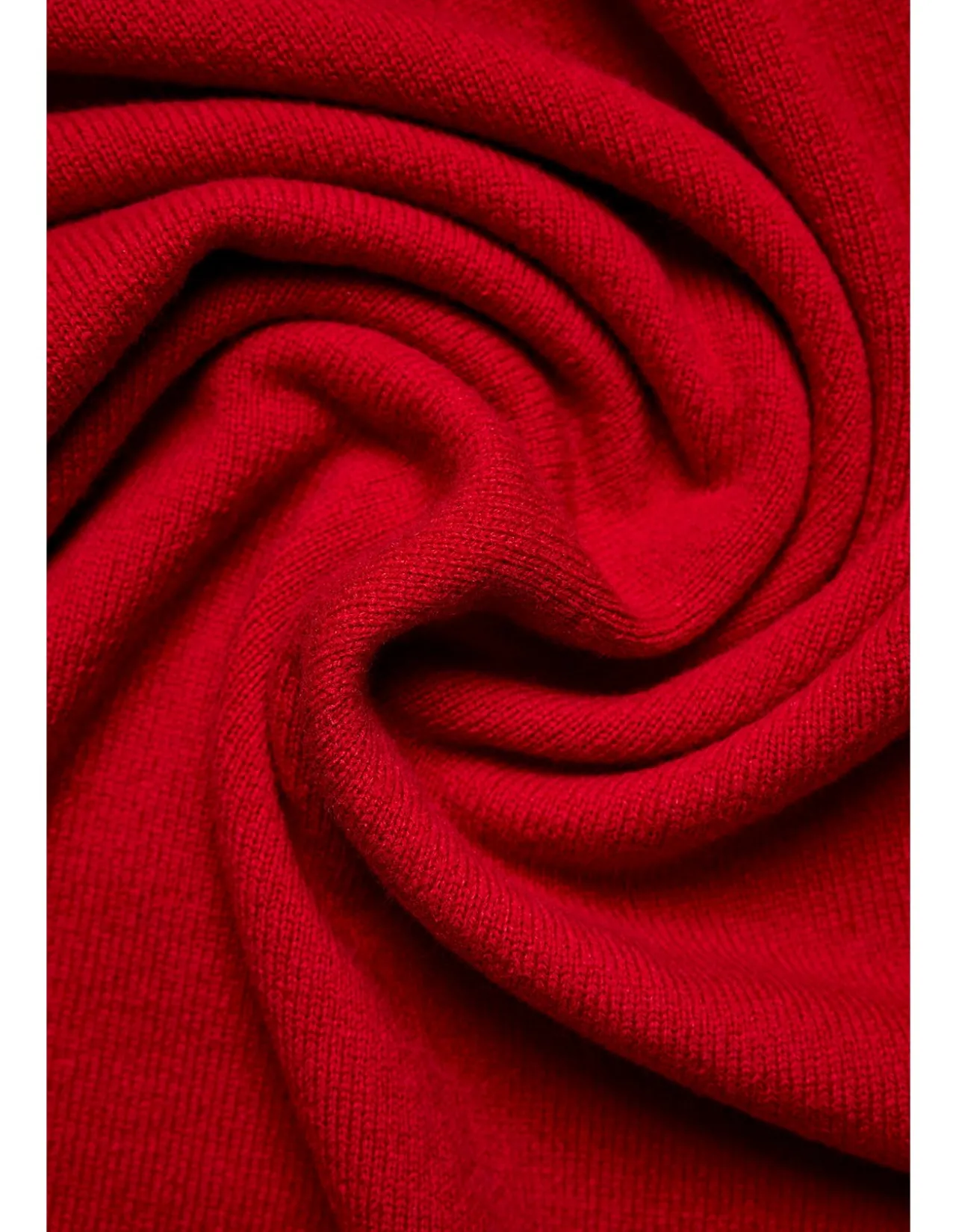 HARLAN RED CREW KNECK KNIT