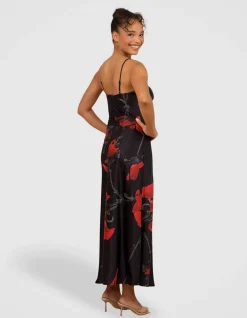 HARLEY SATIN GOWN