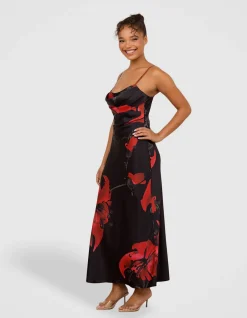 HARLEY SATIN GOWN