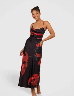 HARLEY SATIN GOWN