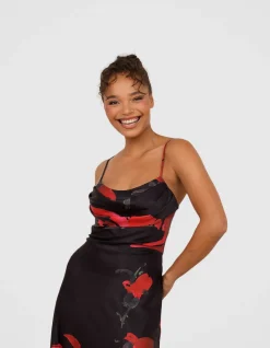 HARLEY SATIN GOWN