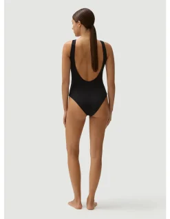 Harvey Full Piece Black Swimsuit