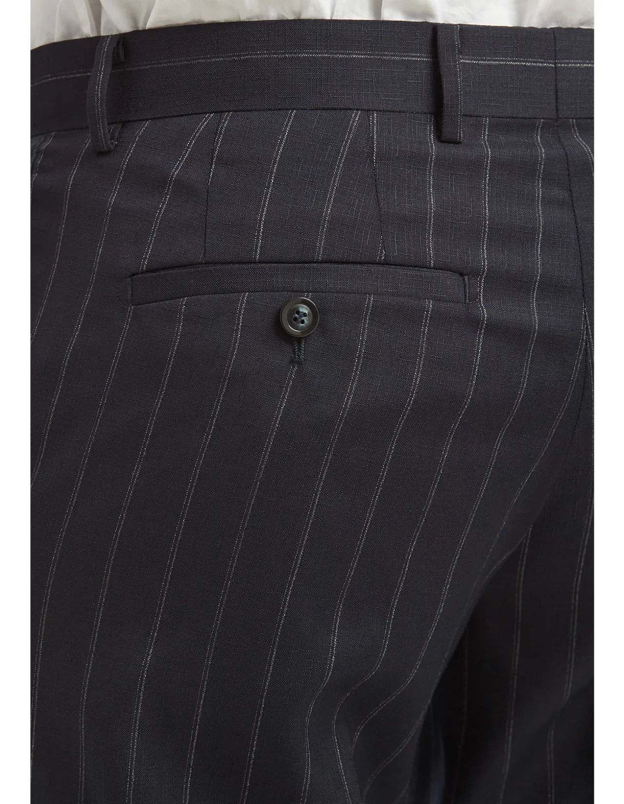 HAYWARD TEXTURED PINSTRIPE SUIT TROUSER