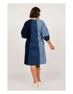 HAZEL DENIM SHIFT DRESS