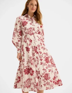 Hazelwood Floral Shirtdress