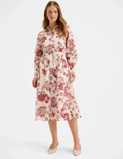 Hazelwood Floral Shirtdress