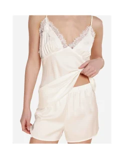 Heather Silky Satin Cami and Short Set