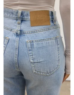 Heidi High Rise Straight Leg Denim Jeans