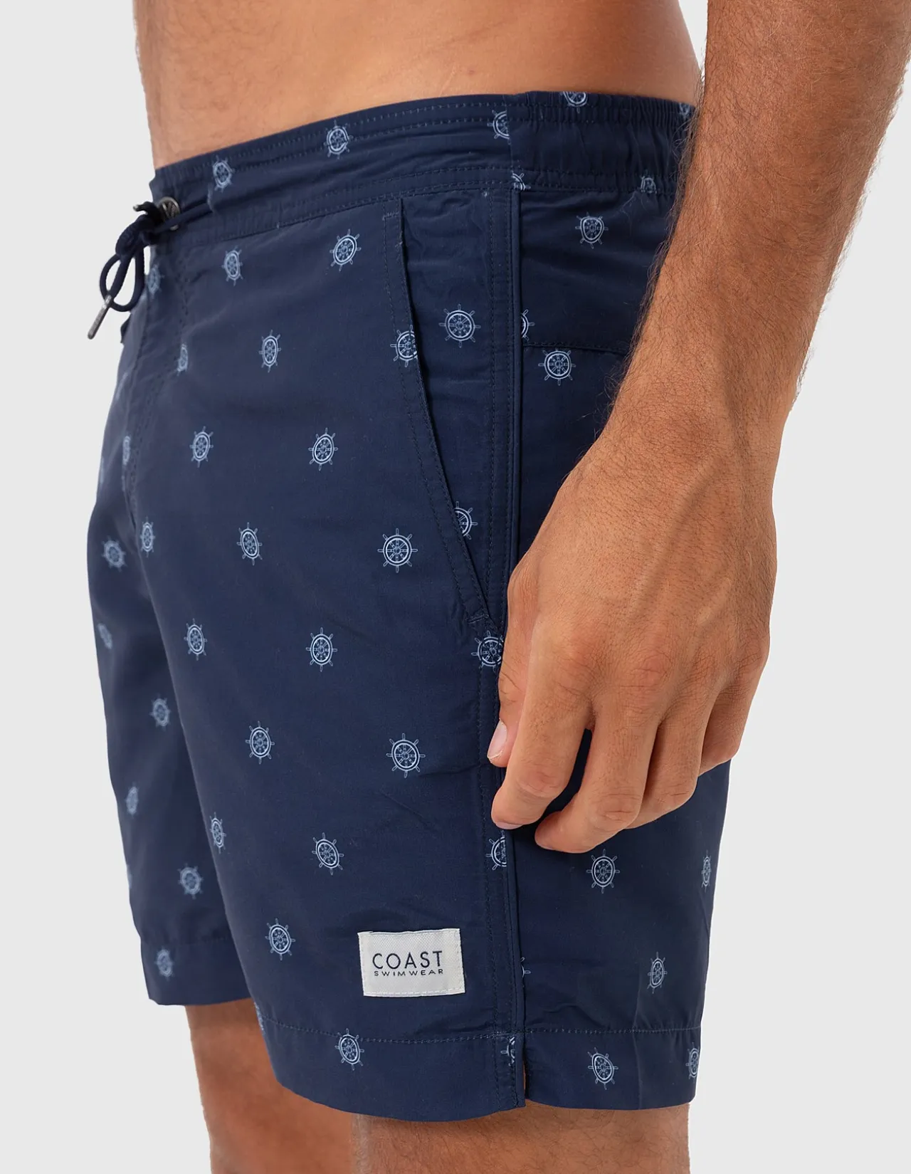 Helms Navy Mens Swim Shorts