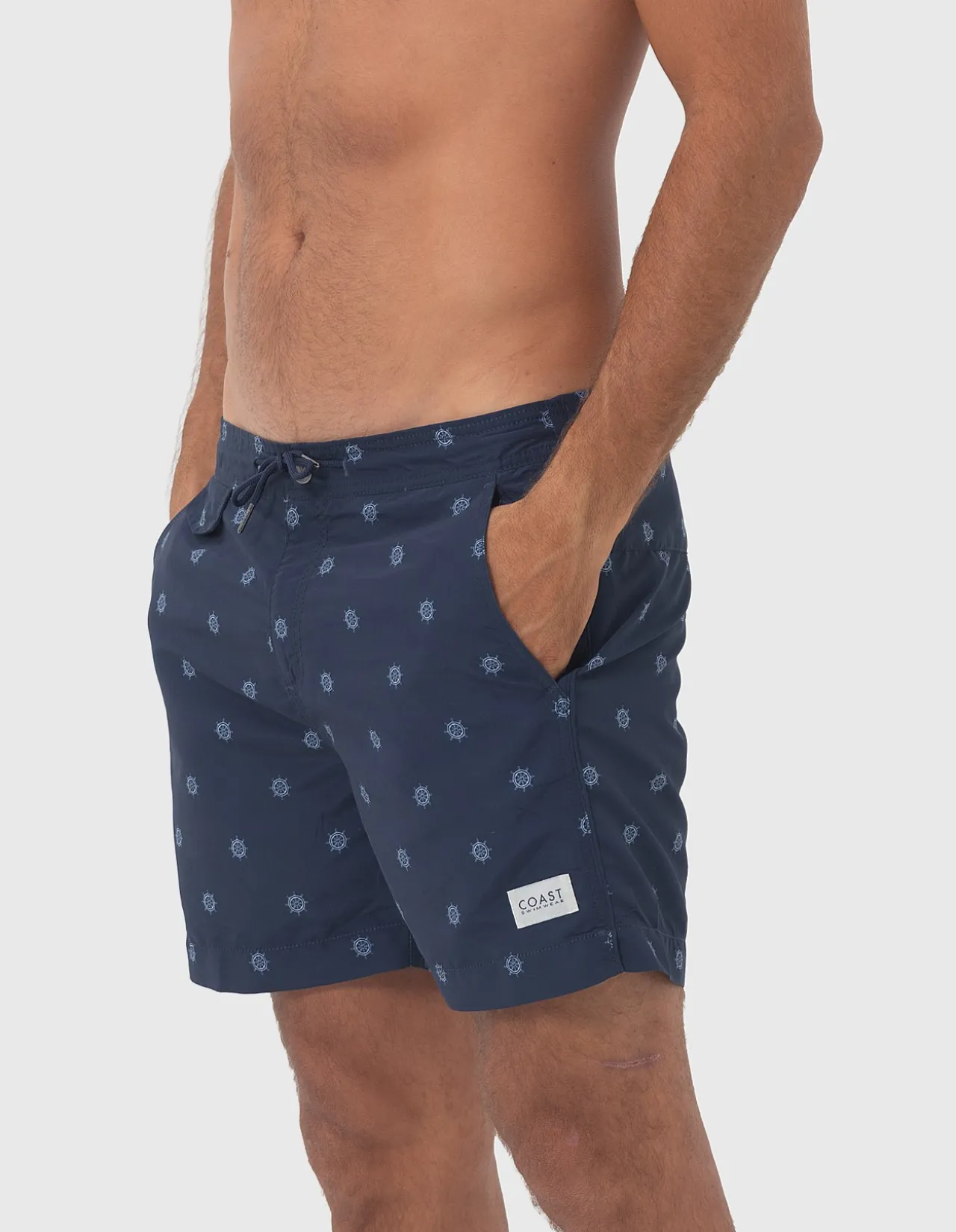 Helms Navy Mens Swim Shorts