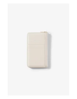 Hemingway Slim Travel Wallet With Wrist Strap Dune
