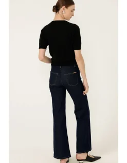 HENLEY KNIT TOP IN BLACK