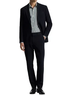 HERRINGBONE JACQUARD BLAZER
