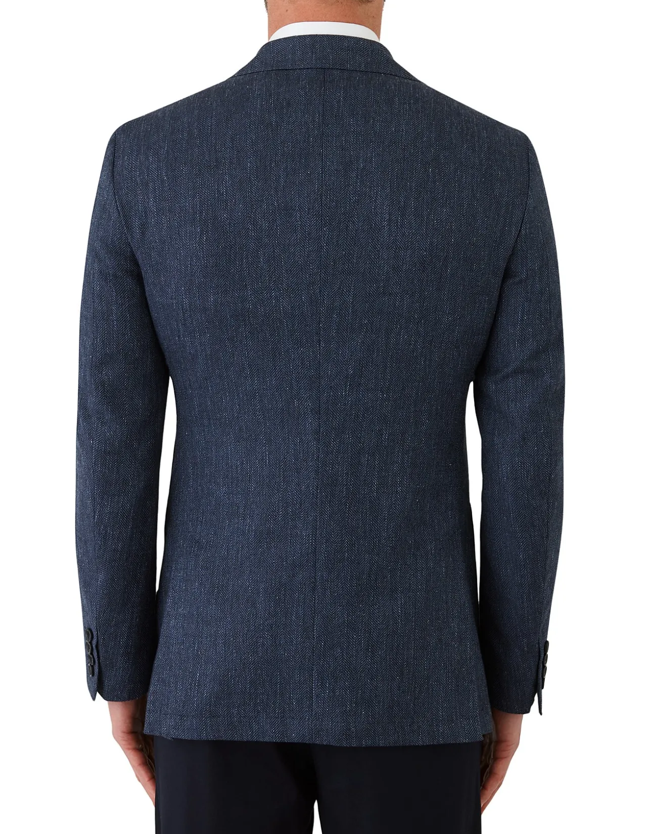 HERRINGBONE WEAVE JACKET