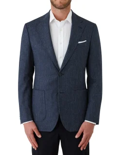 HERRINGBONE WEAVE JACKET