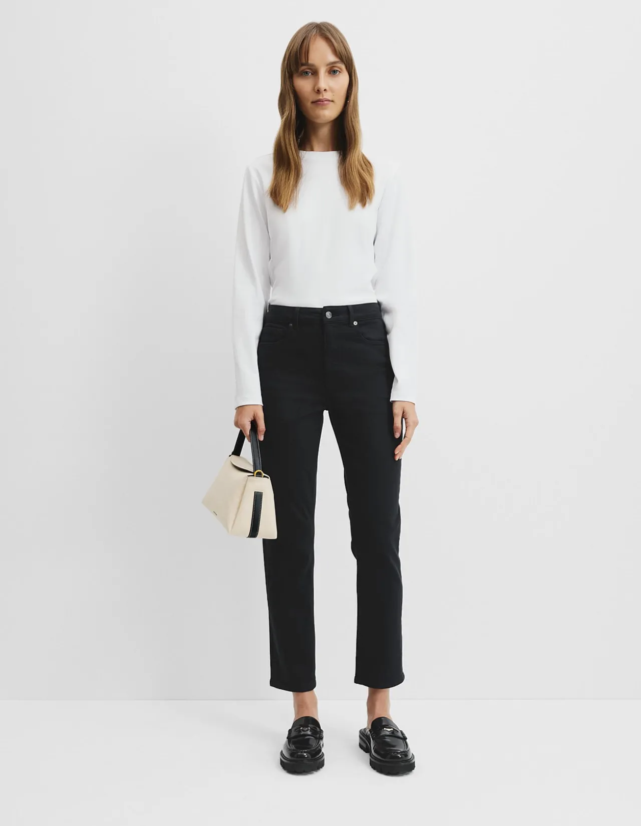 High Rise Slim Comfort Stretch Denim Jean