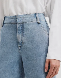High Rise Wide Comfort Stretch Wide Leg Jeans