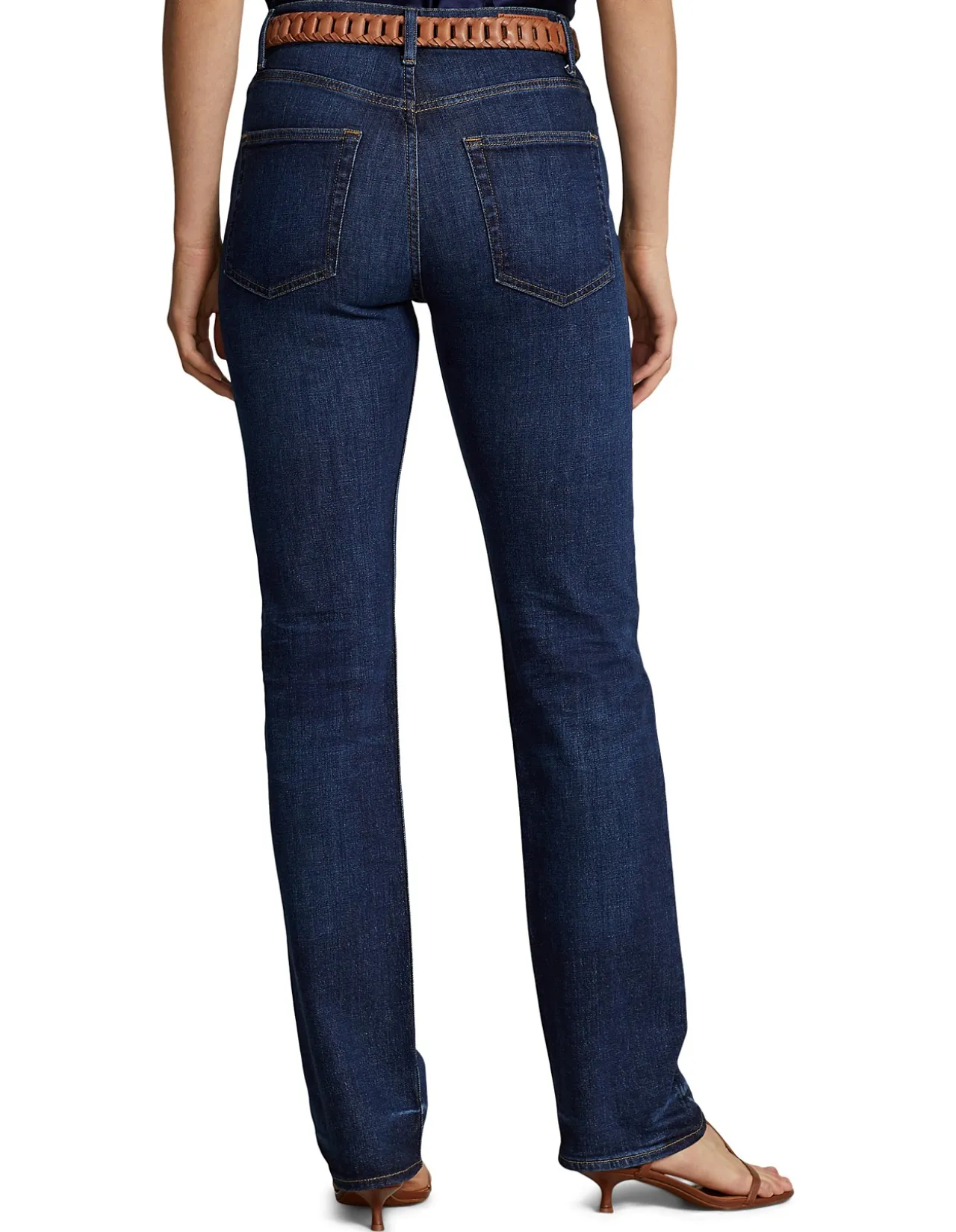 High-Rise Straight Fit Jean