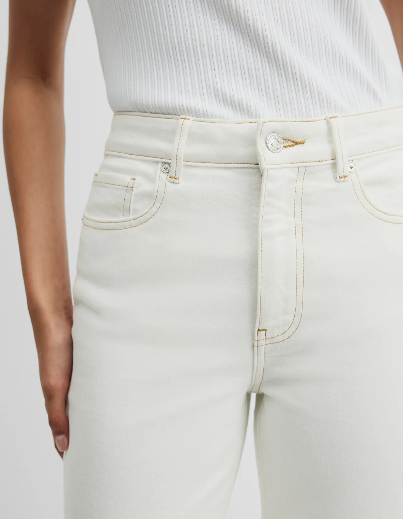 High Rise Comfort Stretch Slim Leg Jean