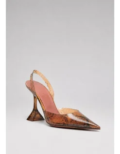 HOLLI GLASS SLING 95 CL GLASS HEEL PVC