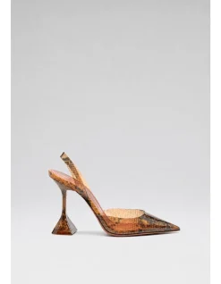 HOLLI GLASS SLING 95 CL GLASS HEEL PVC