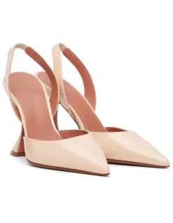 HOLLI SLING 95 CL HEEL PEARLY PATENT LEATHER