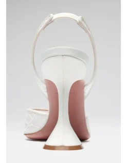 HOLLI SLING 95 IVORY LACE