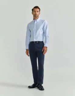 HOLLOWAY OXFORD WEAVE COTTON SHIRT