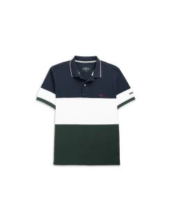 HOMEBAY SPORTS FIT POLO - FOREST