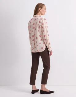 HORSE COL BLOCK PRINT SHIRT