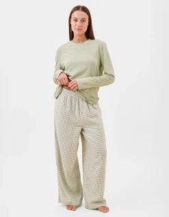 Houndstooth Full Length Pant