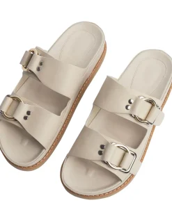 hunter vanilla capretto sandals