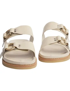 hunter vanilla capretto sandals