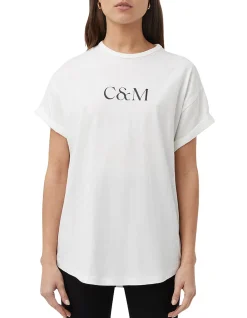 Huntington T-Shirt Relaxed Fit White
