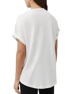 Huntington T-Shirt Relaxed Fit White