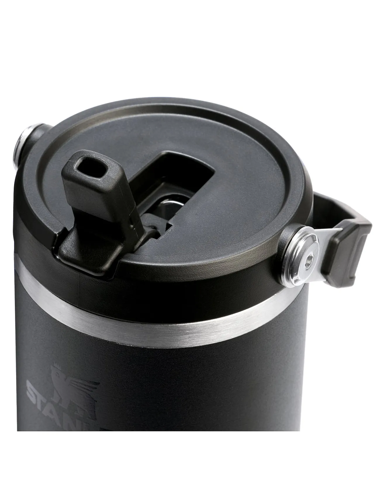 ICEFLOW 2.0 FLIPSTRAW TUMBLER 30OZ BLACK 2.0