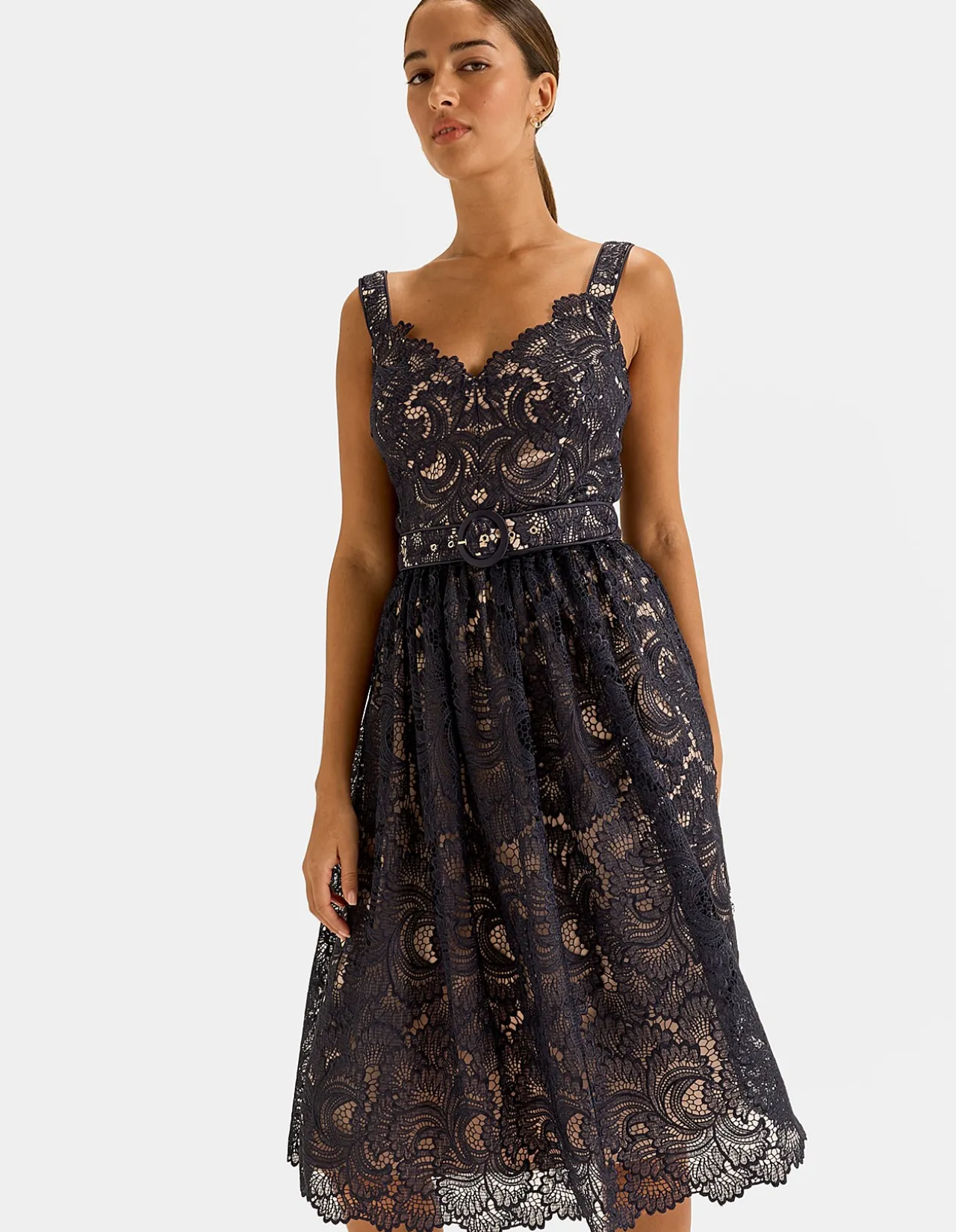 ILLUSION LACE DRESS