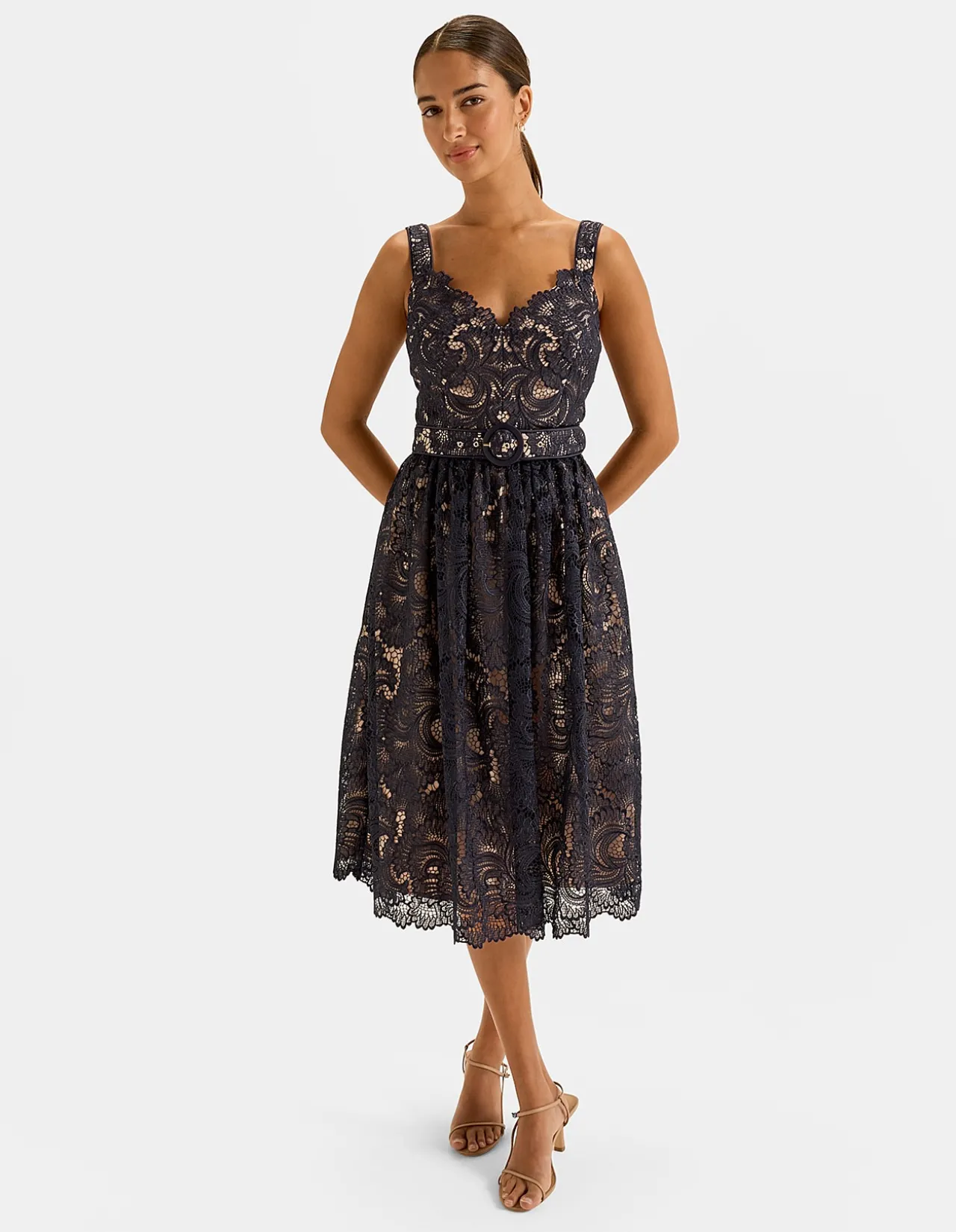 ILLUSION LACE DRESS