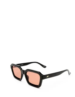 IMPOSSIBLE BLACK SQUARE CINNAMON TINT SUNGLASSES
