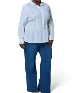 INDIGO TONIC-ANDREA TEXTURED SHIRT