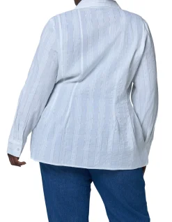 INDIGO TONIC-ANDREA TEXTURED SHIRT