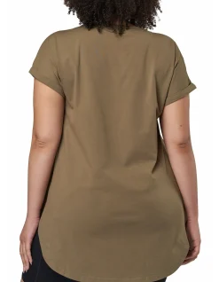 INDIGO TONIC - LAUREN LONGLINE TEE