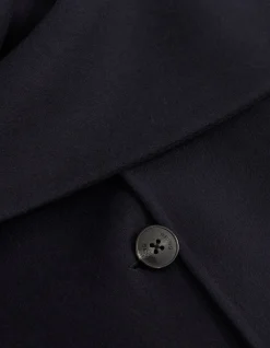 Indira Long Scarf Blindseam Coat