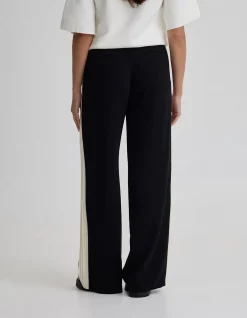 INES CONTRAST PANEL PANTS
