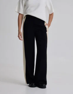 INES CONTRAST PANEL PANTS
