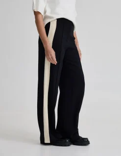 INES CONTRAST PANEL PANTS