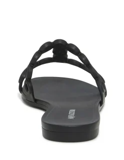 Infinity Chain Jelly Sandal Flat